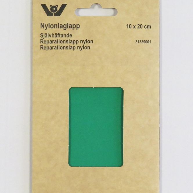 Hovedbilde Selvklebende reparasjonslapp 10x20 cm grønn