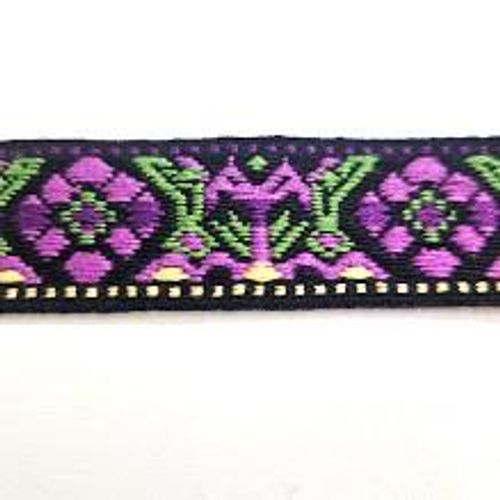 Bunadsbånd Hardanger lilla 25 mm