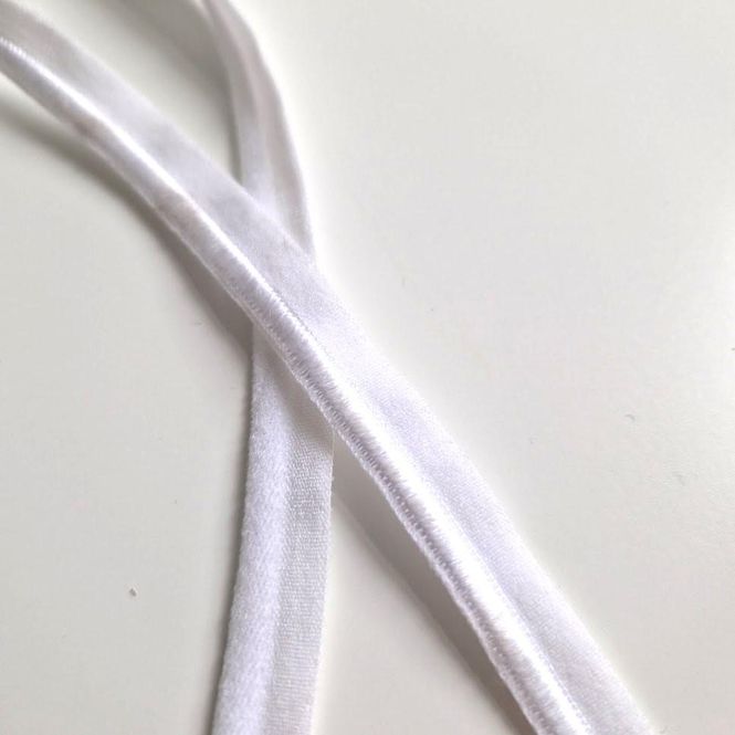 Hovedbilde Elastisk bisebånd hvit
