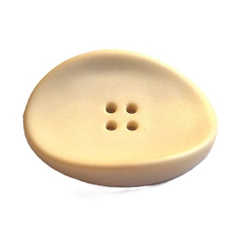 Oval knapp 4 hull creme 23 mm K331212