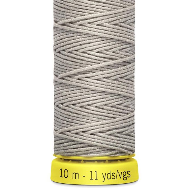 Hovedbilde Elastisk tråd 10 m farge 8387 lys grå
