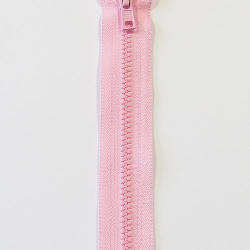 YKK Glidelås 6 mm VISLON delbar plast rosa 70 cm