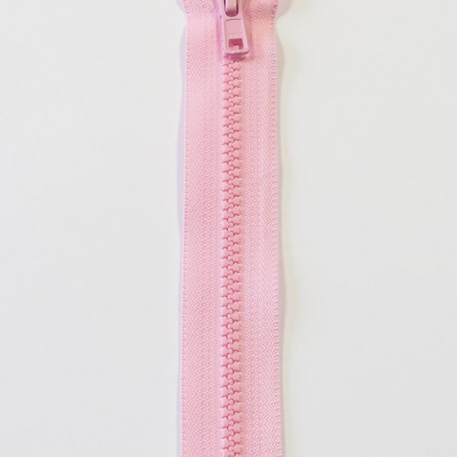 Hovedbilde YKK Glidelås 6 mm VISLON delbar plast rosa 70 cm