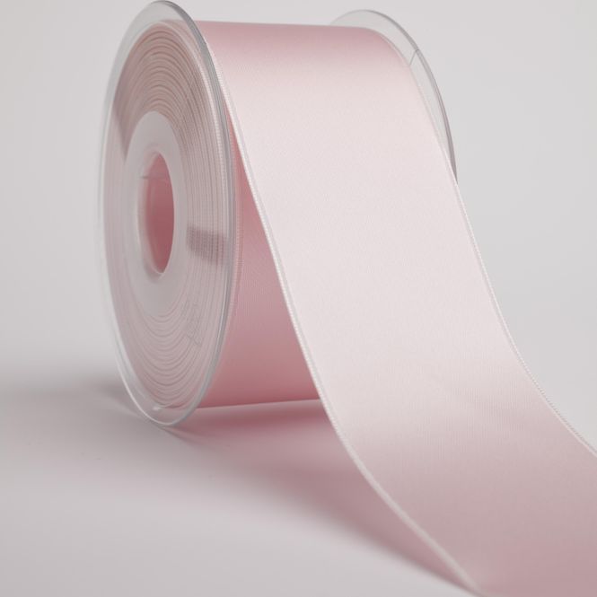 Hovedbilde Satin silkebånd 40 mm 0004 lys rosa