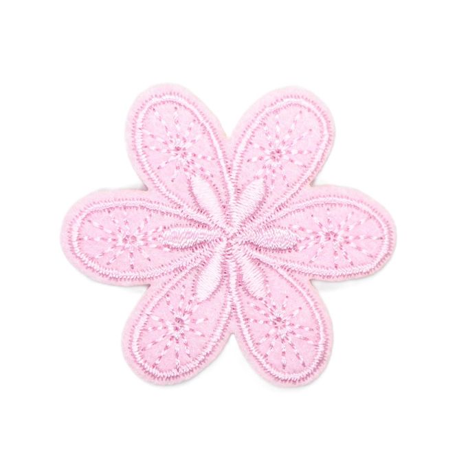 Hovedbilde MOTIV BLOMST LYS ROSA 45 mm