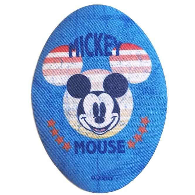 Hovedbilde Strykemerke Disney Classics Mikke Mus lys blå