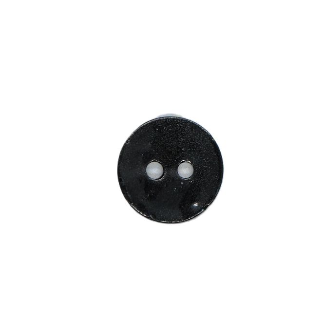 Hovedbilde Knapp av perlemor 2 hull 23 mm sort