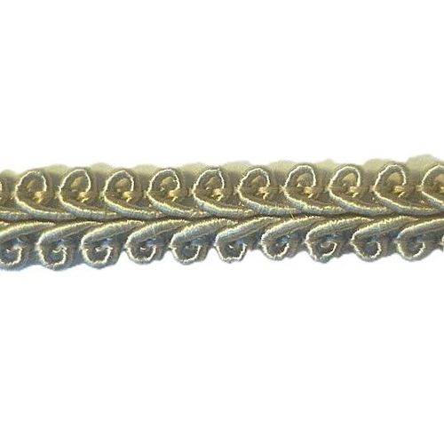 Agramanbånd 10 mm grå sand Pergamena 54