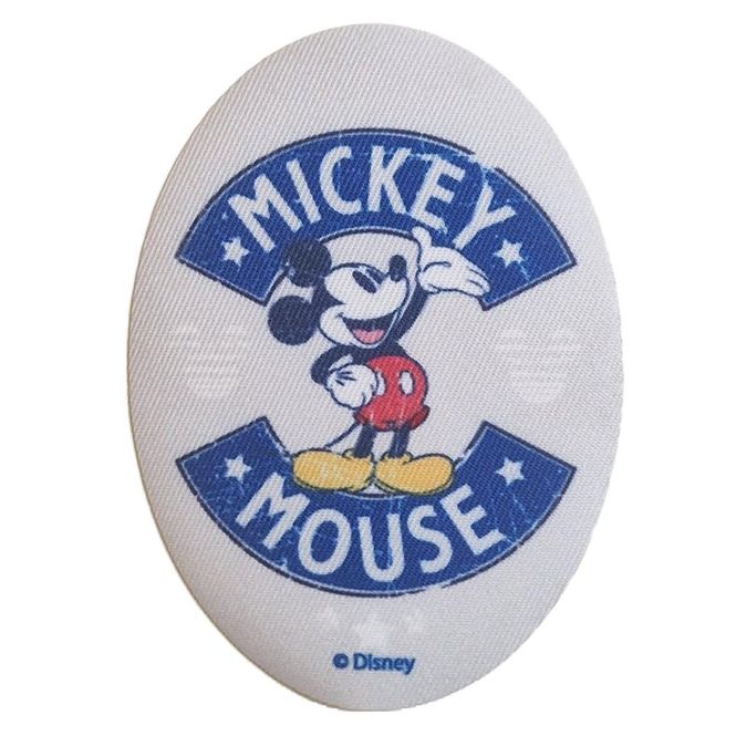 Hovedbilde Strykemerke Disney Classics Mikke Mus  hvit blå