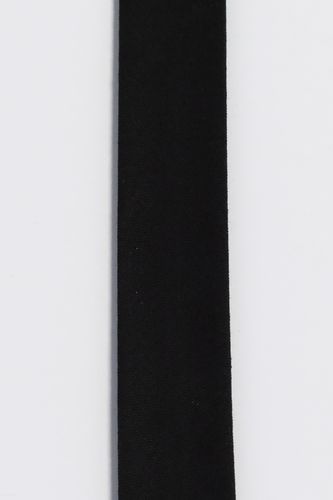 Skråbånd bomull 20 mm farge 000 sort