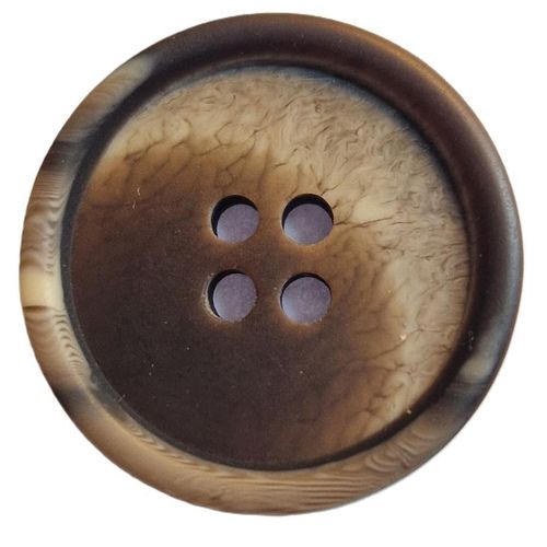 Knapp 4 hull matt brun  23 mm