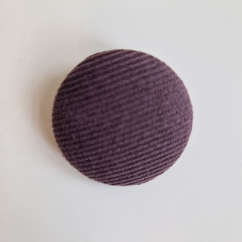 Knapp baby fløyel lilla 21 mm