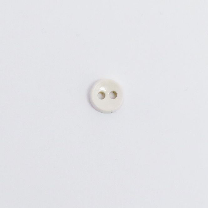 Hovedbilde Mini knapp råhvit 6 mm