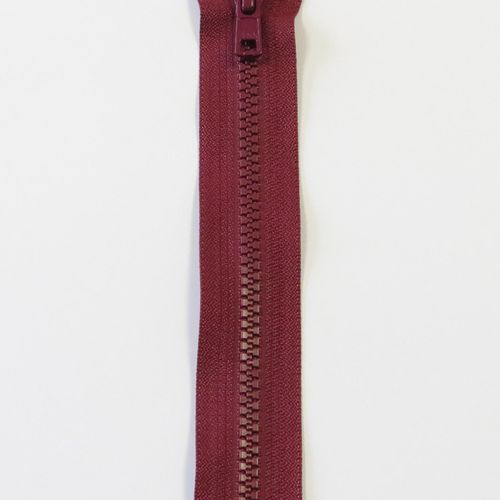 YKK Glidelås 6 mm VISLON delbar plast vinrød 80 cm